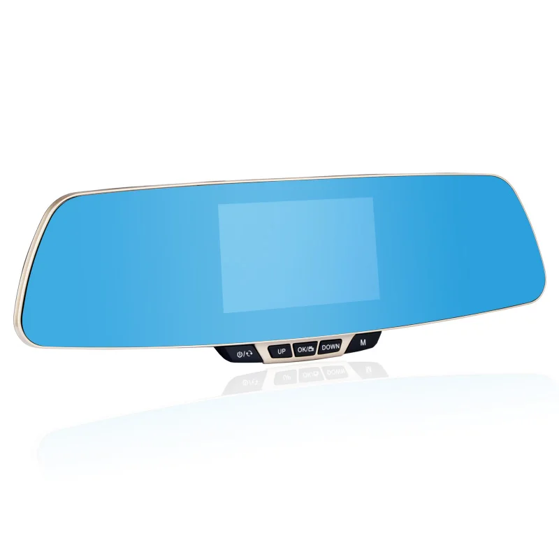 Royal passers 5 inches rearview mirror tachograph 1080p electron cloud dog track positioning security kiosk |