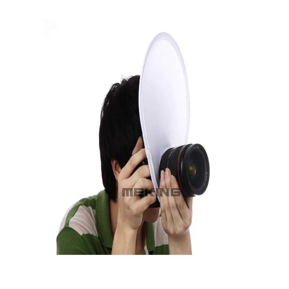 Готовый запас Meking фотовспышка Рассеиватель объектива отражатель для Canon Nikon Sony