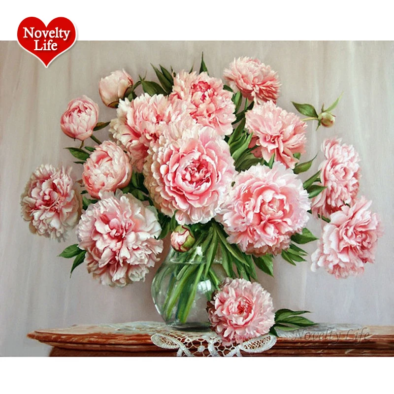 Декоративная картина живопись по номерам современной Цветок Home Decor Гостиная