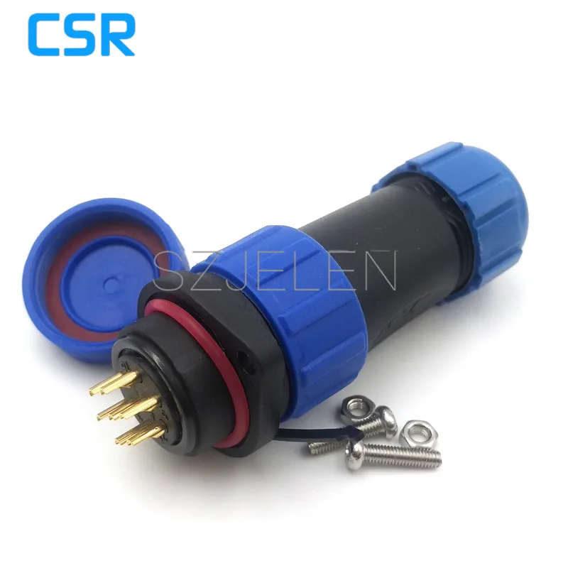 SP2110 наружное светодиодное освещение водонепроницаемый разъем Мужской Женский