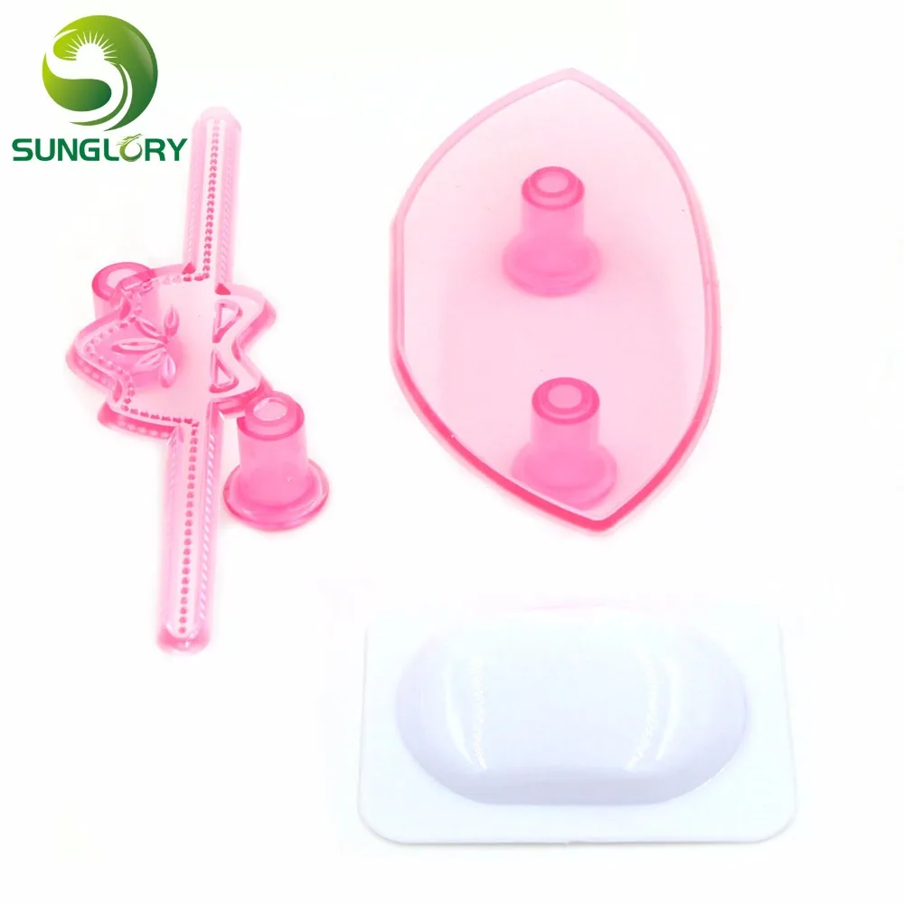 3 шт./компл. пластиковые дамские клатчи для помадки сделай сам резак дамская