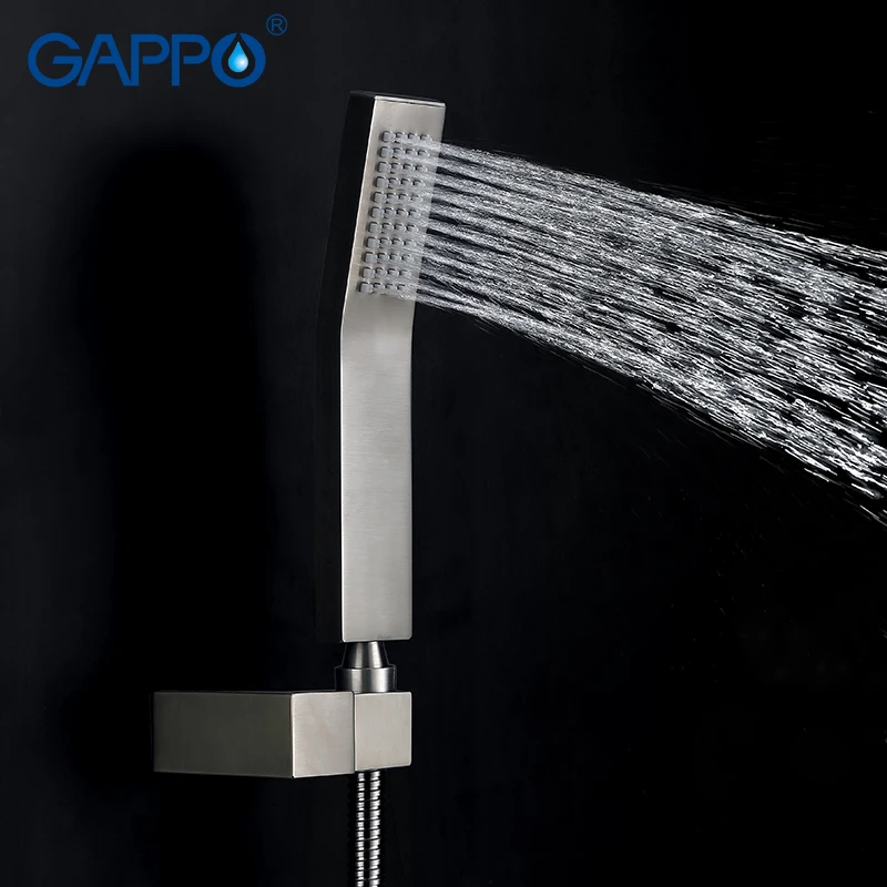 Хромированные скрытые смесители для душа GAPPO набор Водопад ванной комнаты
