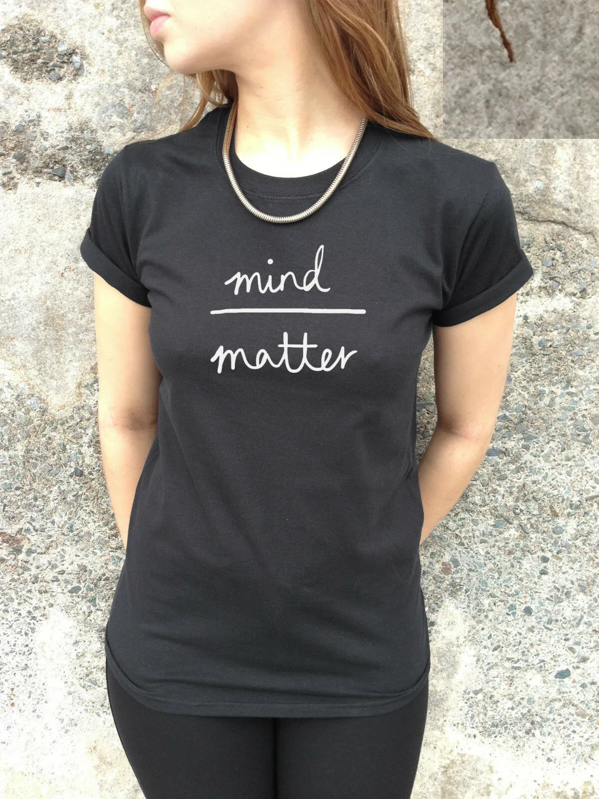 Женские топы MIND OVER MATTER Милая футболка Топ хипстер Tumblr модные положительные