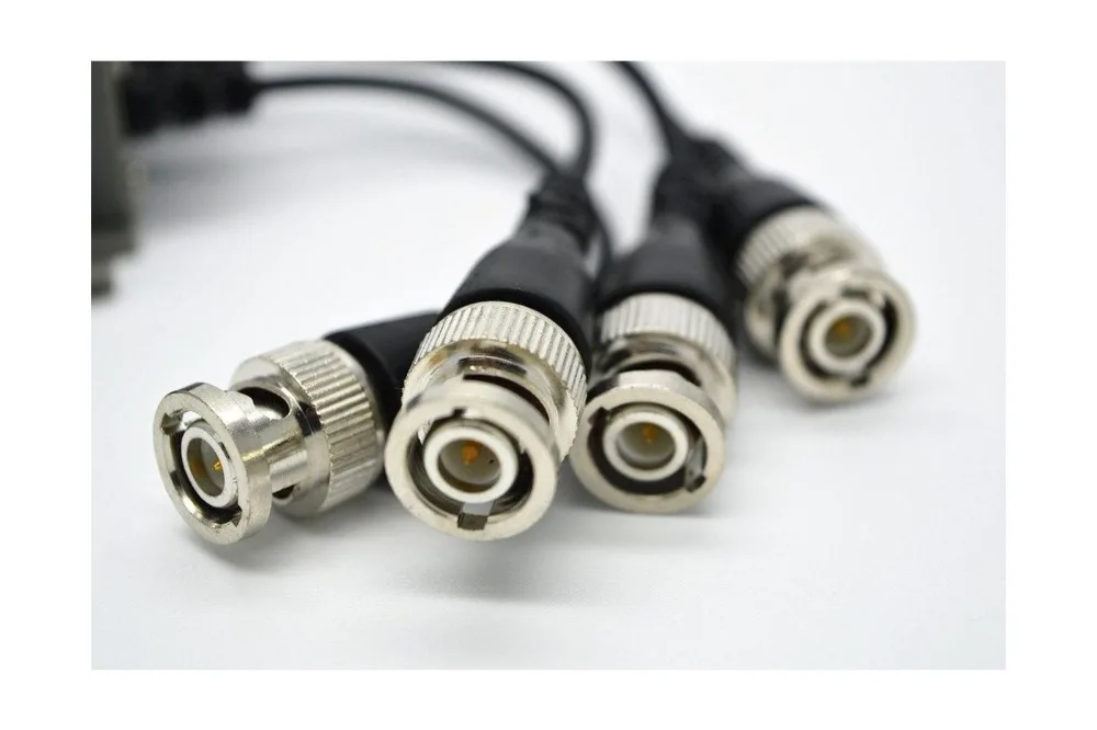 4 канальный HD видео (BNC) в UTP (RJ45) Видео балун для CCTV|video balun|video balun for cctvvideos hd |