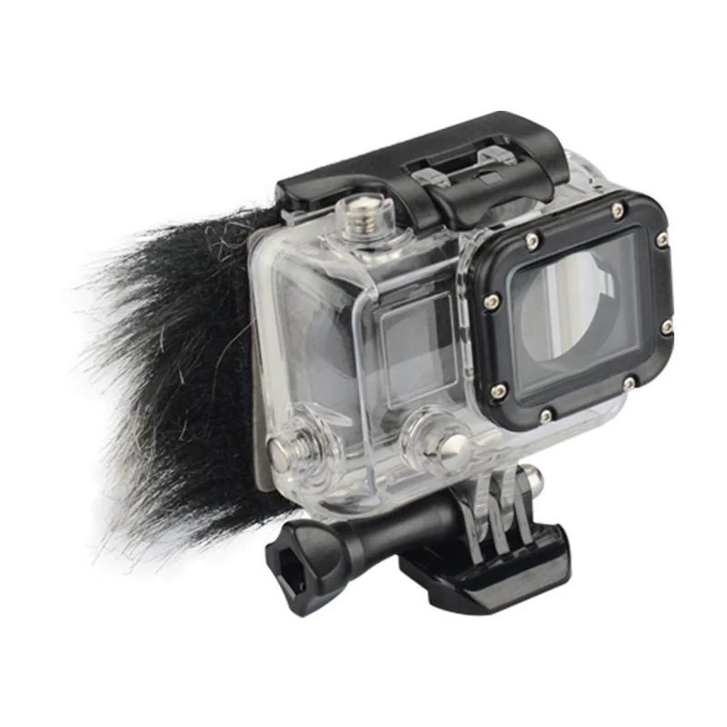Меховая муфта для лобового стекла KingMa Gopro Hero 3 + видеокамеры снижения уровня шума