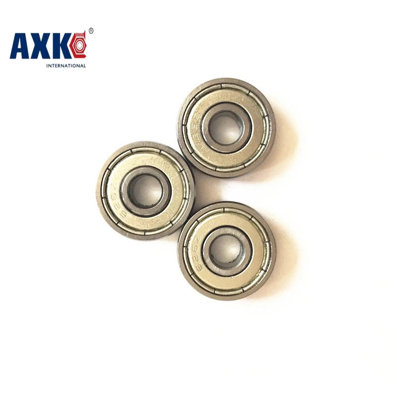 2018 настоящие Axk 10 шт. несколько мм Диаметр глубокий паз 603zz/608zz/623zz/624zz/625zz/685zz/688zz