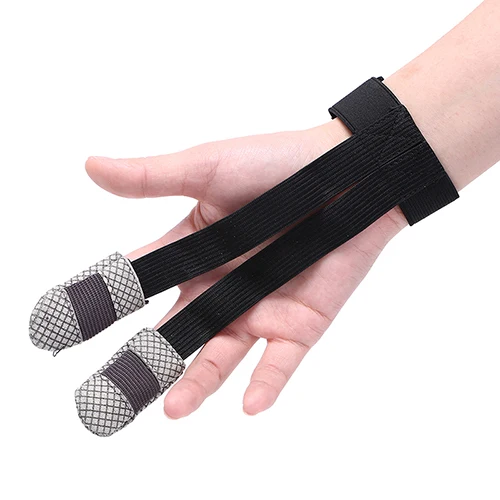 Пальцы защищают перчатки для стрельбы из лука стрелы лук Охота изогнутый защита