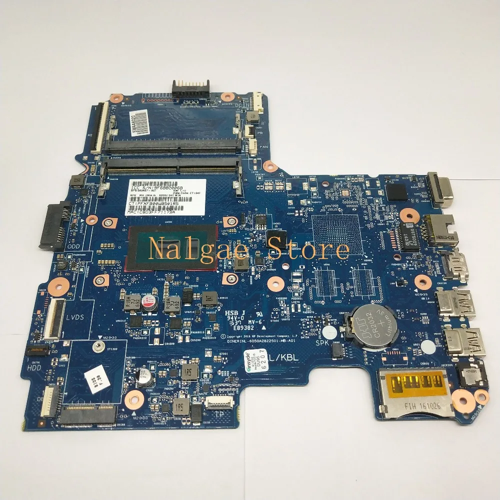 Oh my gad купите его для материнской платы HP 240 G5 860457 601 I5 6200U cpu DINERINL 6050A2822501 MB A01