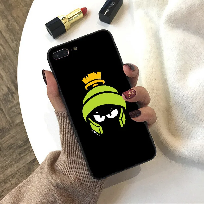 Милый мультяшный Том и Джерри чехол для телефона для iPhone XS MAX XR черный мягкий ТПУ чехол для iPhone X 7 8 6S 6 Plus 11Pro MAX чехол - Цвет: TPU