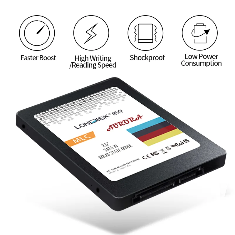 Londisk SSD 120 Гб SATA3 hdd ssd Внутренний твердотельный диск B жесткий Sata3 2 5 для ноутбуков