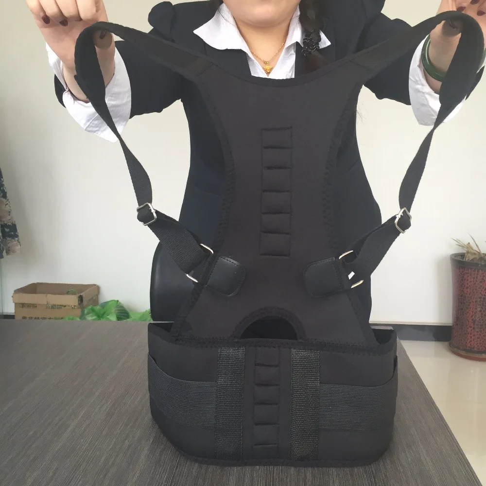 HEALTH CARE Men's Lumbar Support Belt Strap Back Posture Corrector Braces Belts Corset for Men AFT-B002 | Красота и здоровье