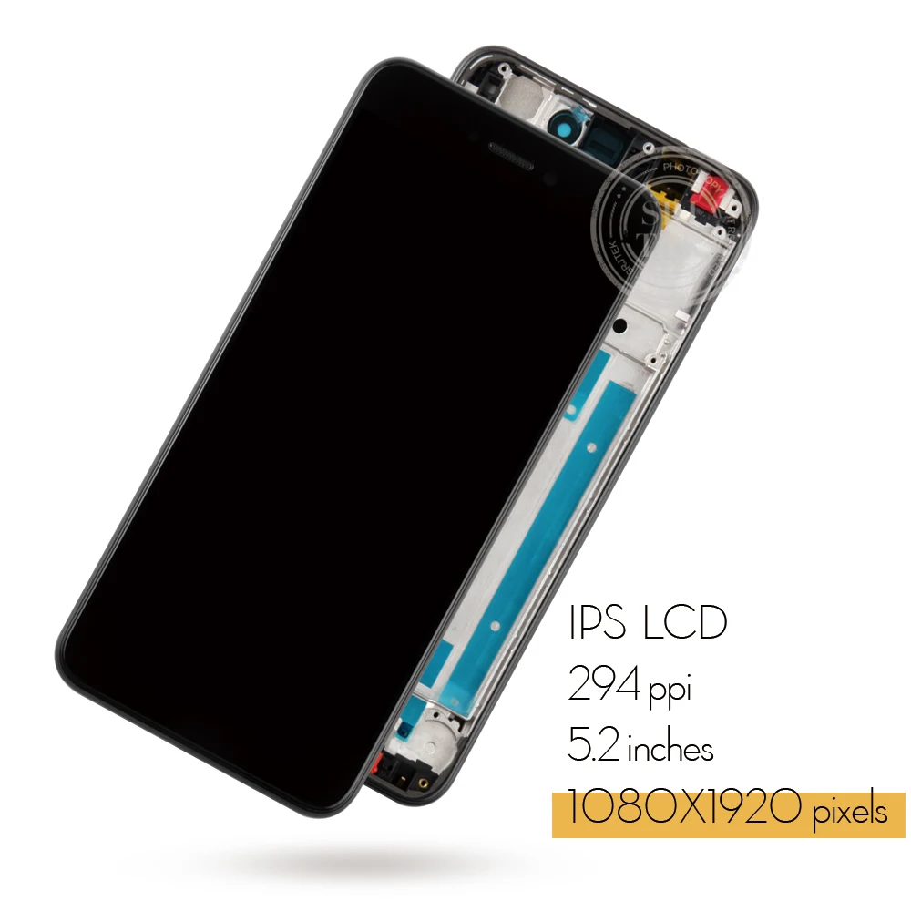 5 2 &quotоригинал для HUAWEI P9 Lite 2017 Дисплей LCD сенсорный экран с рамкой PRA LX1 Nova GR3