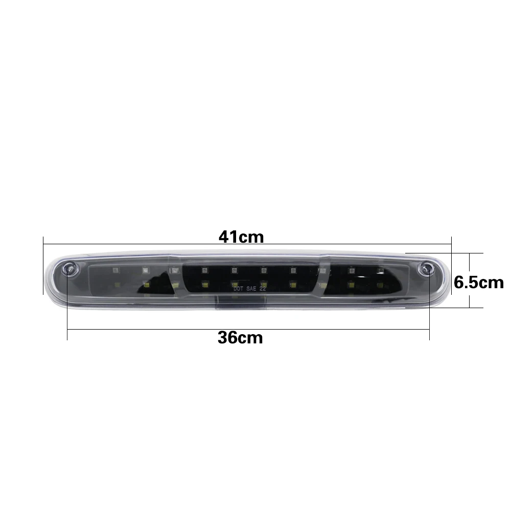 Автомобильный задний стоп светильник сигнал лампа 12 В с высоким креплением