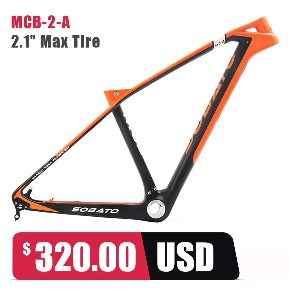 27 5 er карбоновая жесткая рама mtb для велосипеда маленький размер 14 BB92 UD матовый