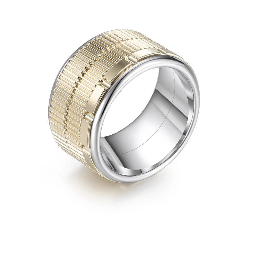 White Ring Floya кольца «Неделька» Для женщин слоя обручальное кольцо из Кольца из нержавейки Сменные Arctic симфония Коллекция группа - Цвет основного камня: White Ring