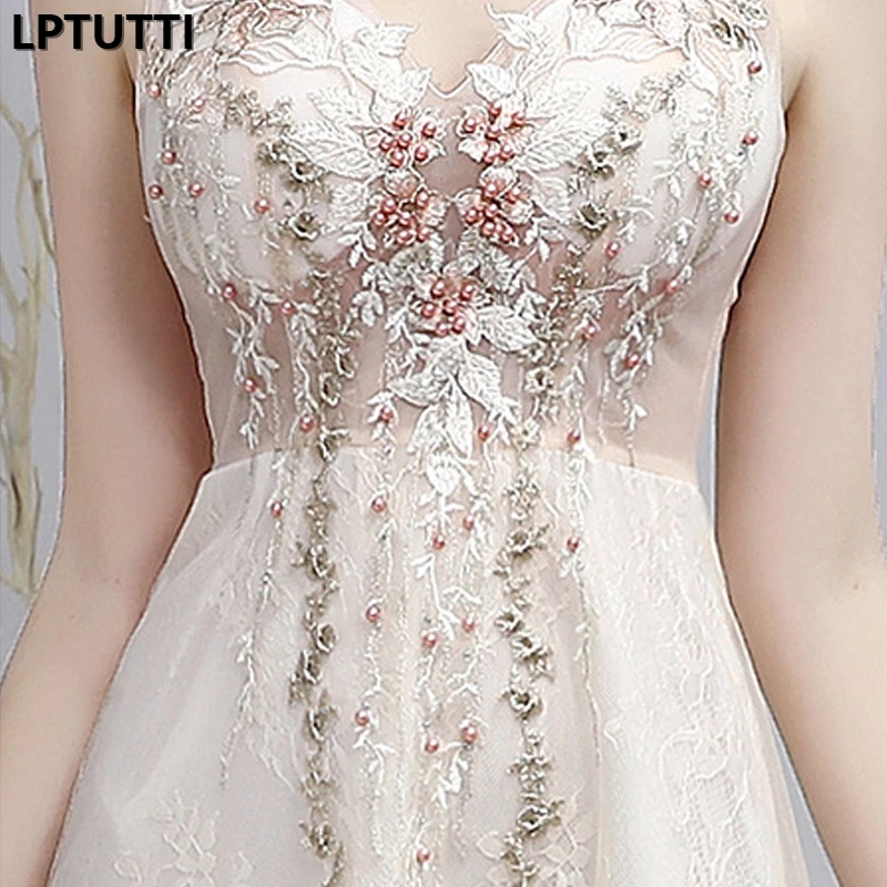 LPTUTTI Beading Embroidery New For Women Elegant Date Ceremony Party Prom Gown Formal Gala Events Luxury Long Evening Dresses | Свадьбы и