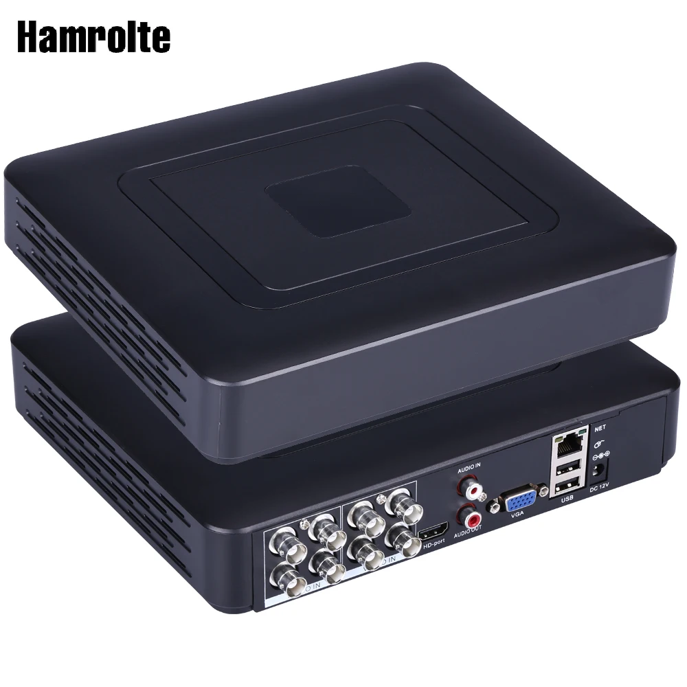 Hamrolte CCTV DVR 8CH 1080N TVI.CVI. AHD NH 5 в 1 гибридный цифровой видеорегистратор с функцией