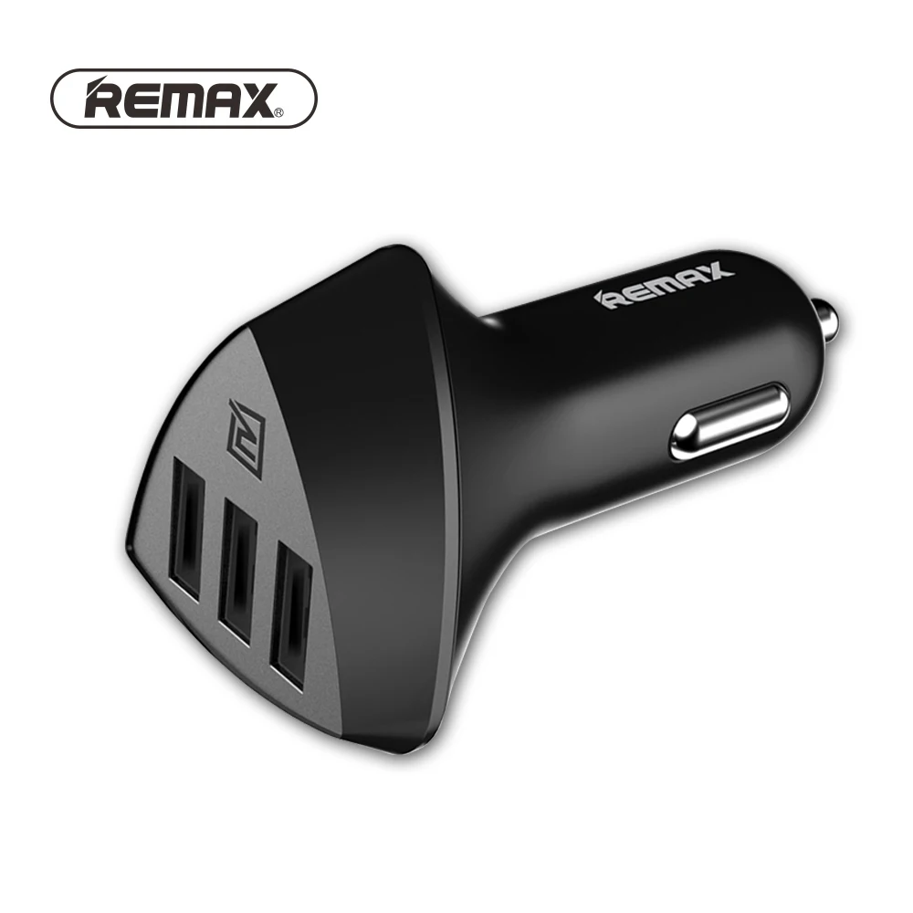 Автомобильное зарядное устройство remax Alien RCC304 3 USB для samsung S10 S9 S8 Plus Xiaomi redmi 6 6A huawei p30 p20 pro Быстрая зарядка 3.4A зарядное устройство