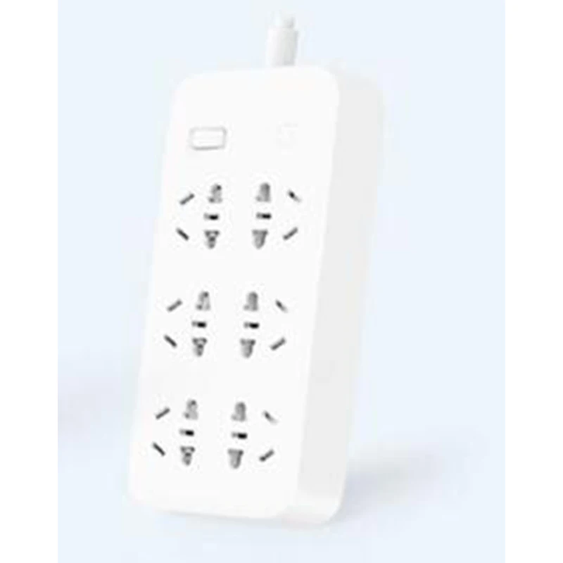 Xiaomi Mijia блок питания 3 6 8 портов штепсельная розетка включение/выключение питания 2500 Вт 10 А защита от перегрузки для офиса дома mihome - Цвет: 6 bit