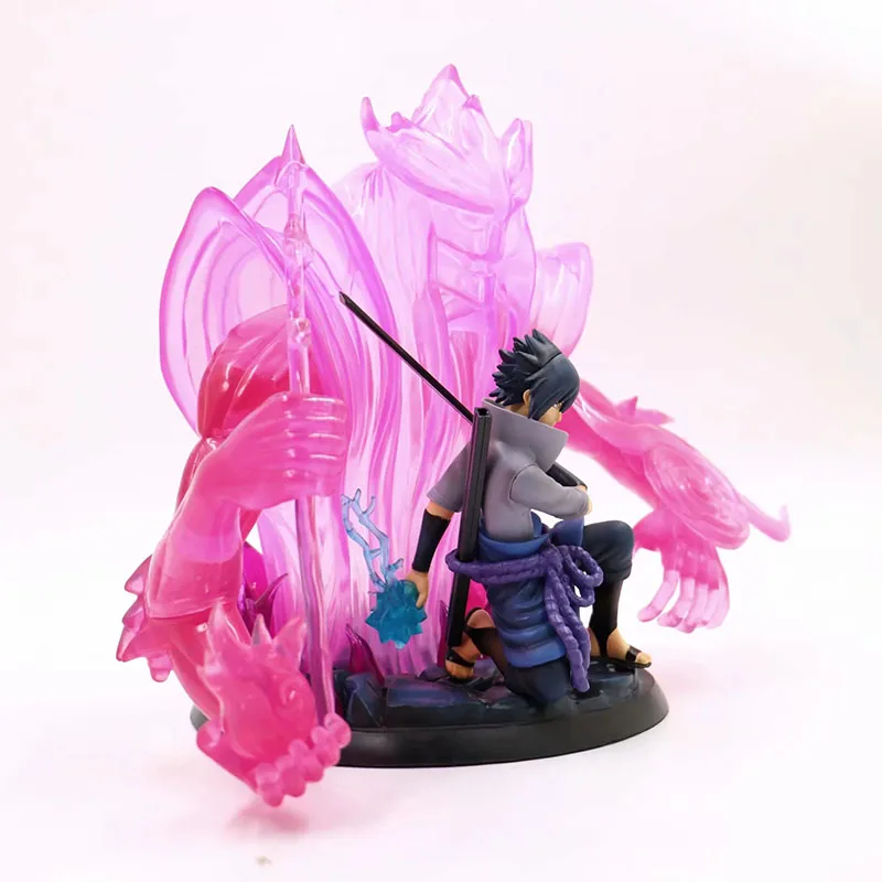 30 см аниме Naruto Shippuden Uchiha Sasuke Susanoo tempetuous God of Valour Sharingan коллекция игрушек|Игровые