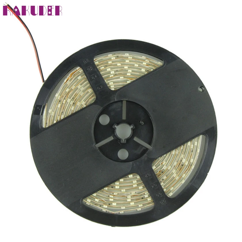 Высокое качество магазина Voberry 5 м 300 LED 12В гибкая лента 3528 SMD Светодиодная IP65 класс