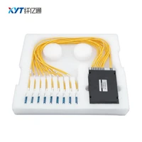 china factory best price 18 abs box cwdm dual fiber cwdm multiplexer mux demux with sclc connector