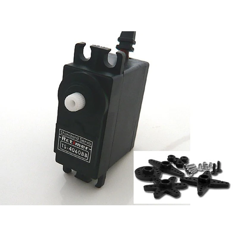 RCTIMER 4060BB полевого транзистора Стандартный Серводвигатель 40g 7 кг 0 19 сек TS-4060BB |