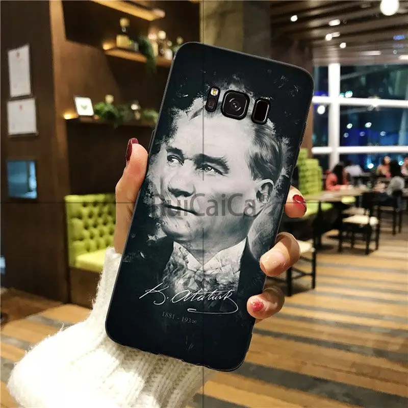 Ruicaica Турция Mustafa kemale Ataturk Топ детальный популярный чехол для сотового телефона