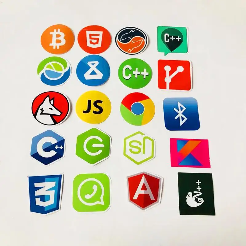 50 шт. интернет Java стикер Geek программатор Php Docker Html Bitcoin Cloud C + язык программирования