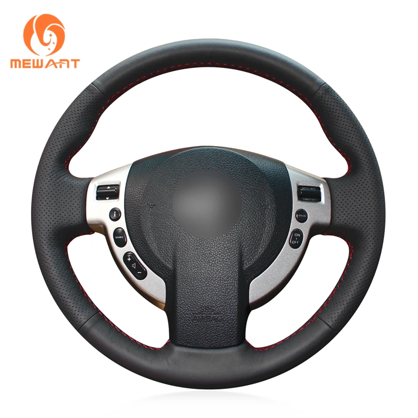 MEWANT черная искусственная кожа фотосессия для Nissan Qashqai 2007 2013 X Trail NV200 серена Evalia AD
