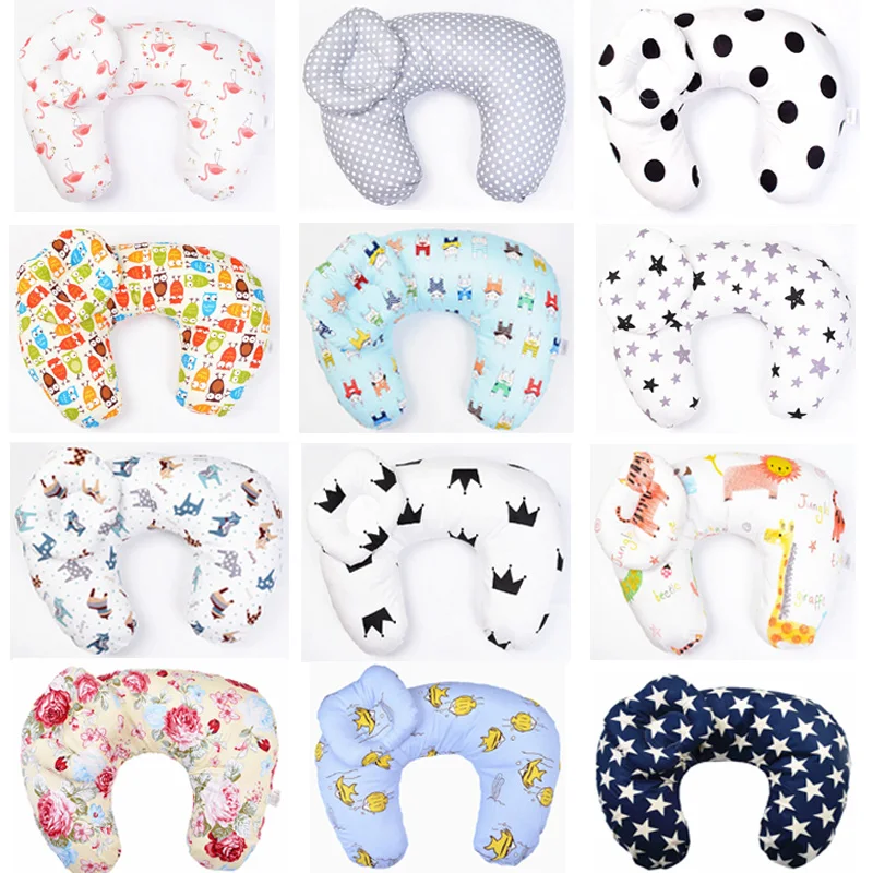 

Baby Nursing Pillows Maternity Baby U-Shaped Breastfeeding Pillow Infant Cuddle Cotton Toddler Feeding Waist Cushion 2pcs/Set