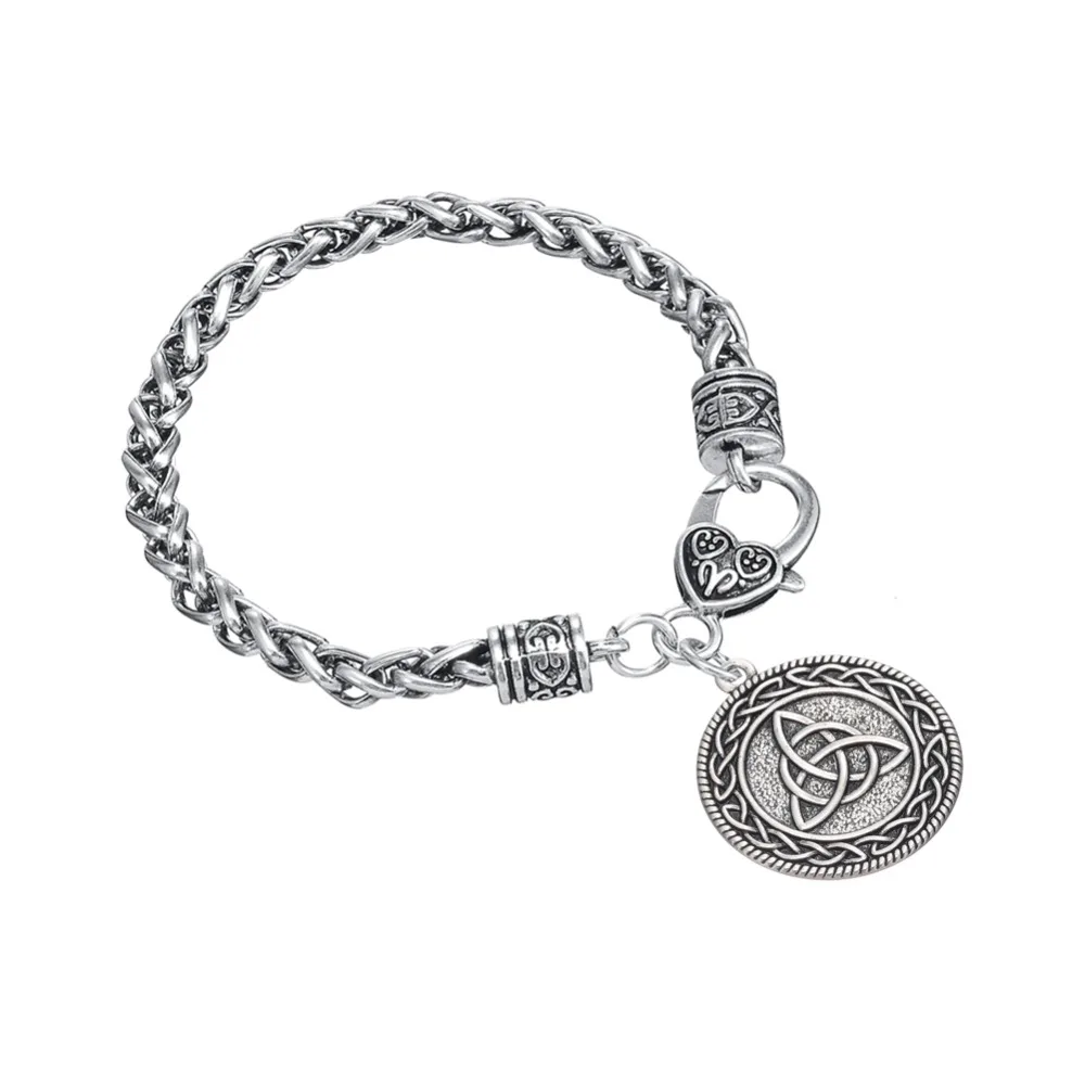 Dwapara кулон в стиле панк рок с узлом трикета троица 20 см|jewelry snaps|bracelet braceletpunk rock |