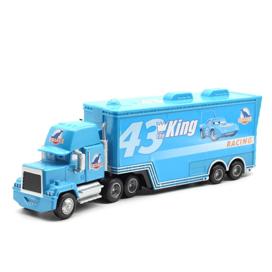 Disney Pixar Cars 3 9 видов стилей Mack Truck McQueen дядюшка 1:55 литье под давлением из металлического сплава и пластика модель игрушки автомобиль Подарки для детей
