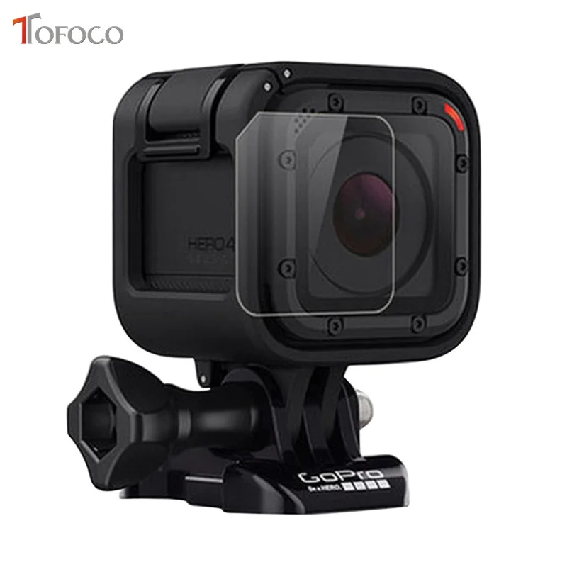 Для Gopro аксессуары 4 Session защита экрана 2 шт./лот ультратонкая прозрачная защитная