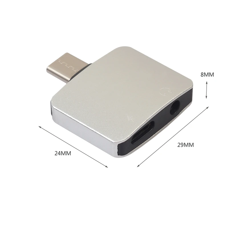Тип-C Aux аудиокабель Тип usb C до 3 5 мм разъем для наушников конвертер 2 в 1 переходник