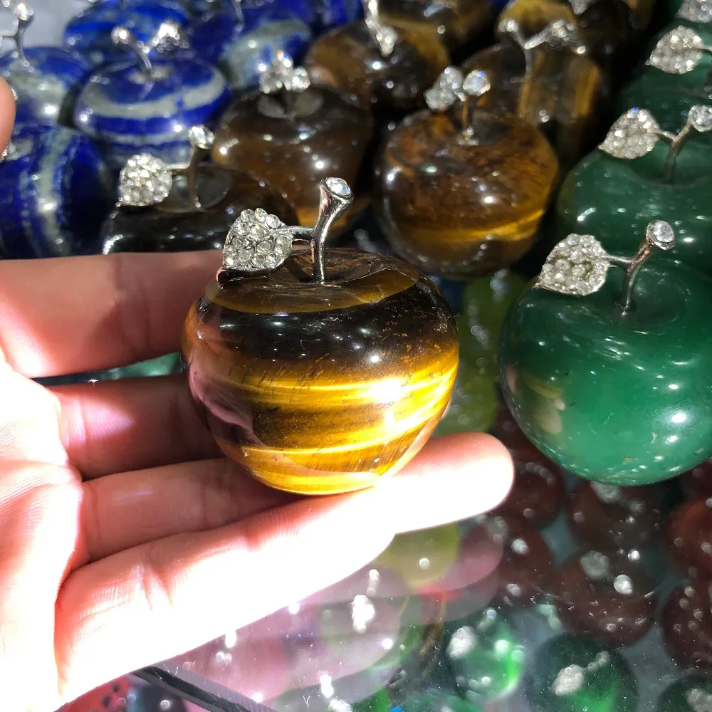 

Natural tiger eye stone apple family adornment is absolutely beautiful