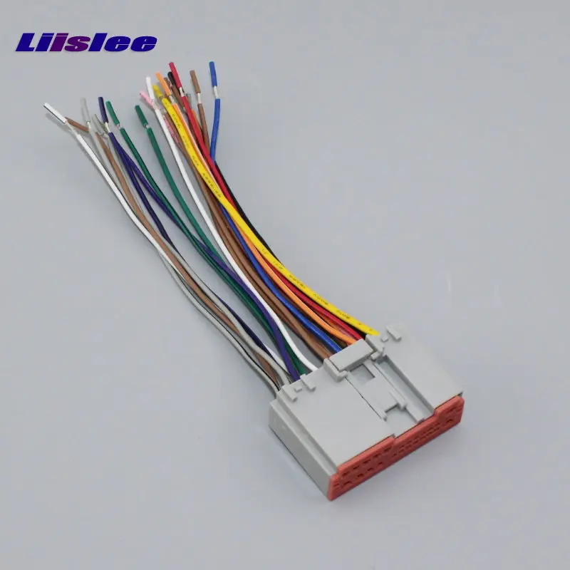 Liislee Plugs Into Factory Radio For Ford Freestyle Mustang Taurus Thunderbird Wire Adapter Stereo Cable DIN To ISO | Автомобили и