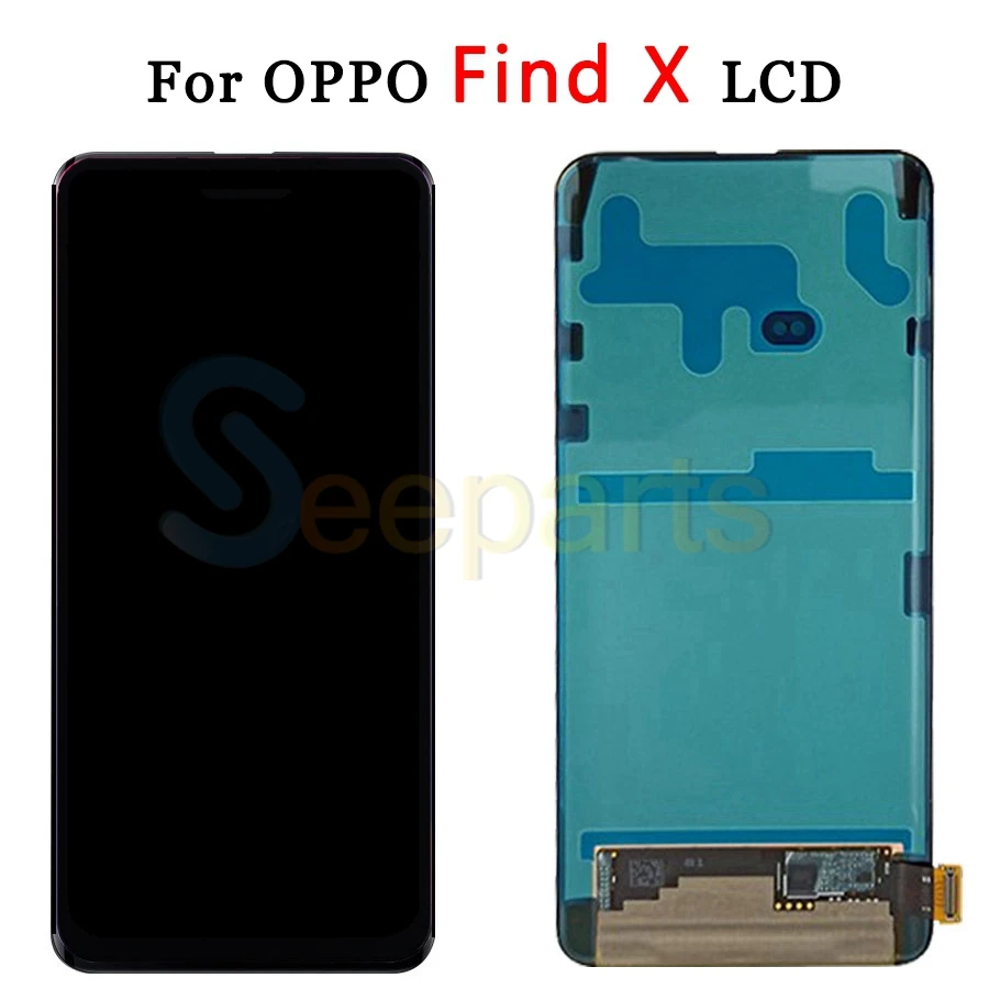 100% протестированный новый оригинальный ЖК дисплей OPPO Find X экран с сенсорной