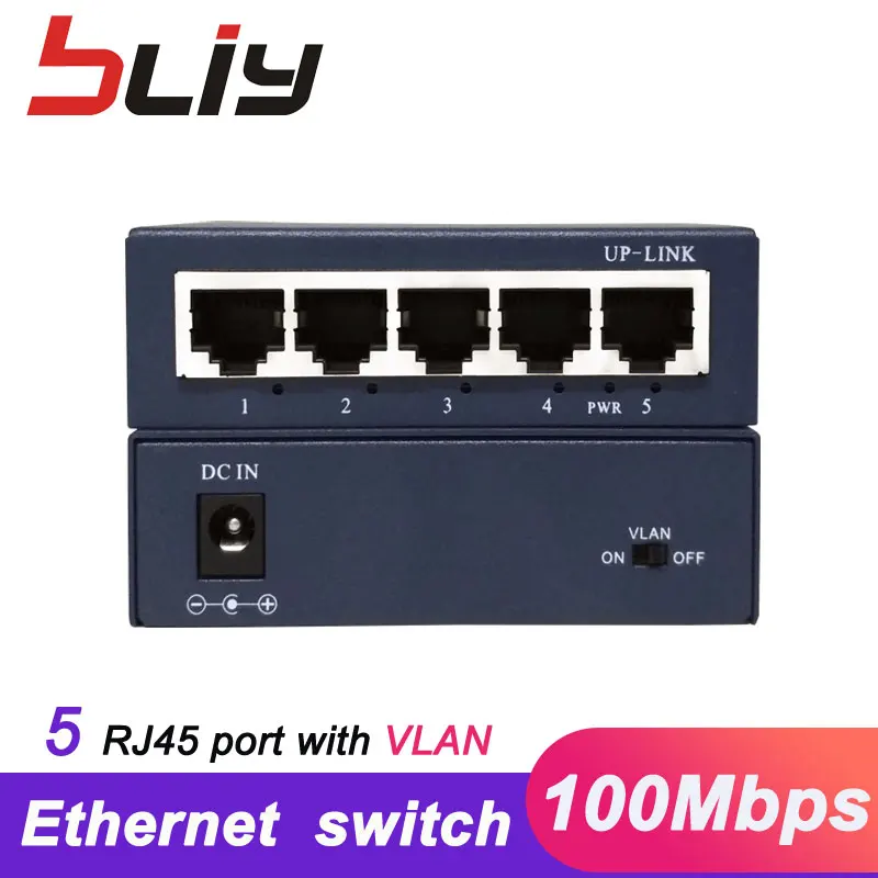 Ethernet коммутатор с 5 портами 10/100 Мбит/с|Сетевые коммутаторы| |