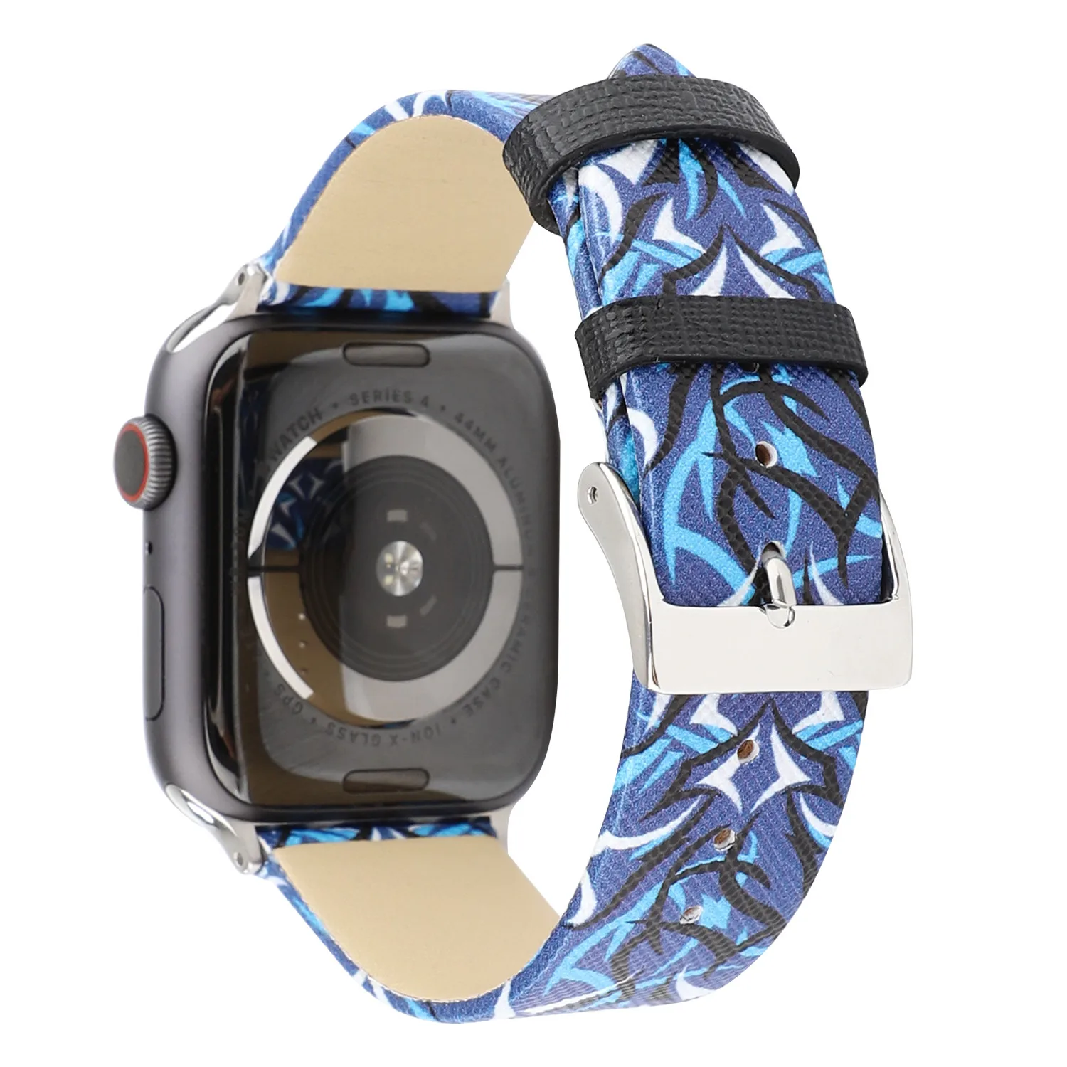 38/40 мм 42/44 граффити браслет из натуральной кожи для Apple Watch ремешок мужчин и женщин
