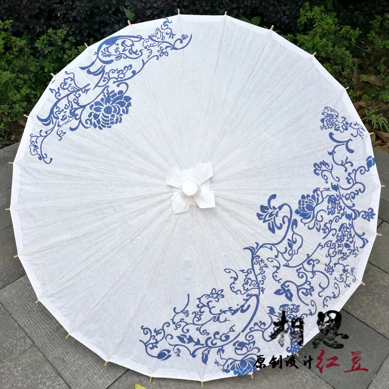 Новинка классический масляный бумажный зонтик 60 см бамбуковый для танцев