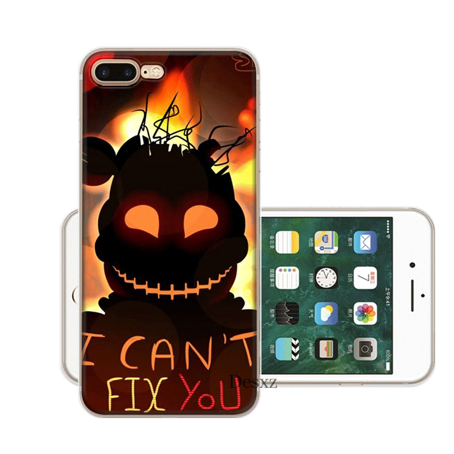Чехол для телефона Жесткий iPhone 11 Pro X XR XS Max 6 6s 7 8 Plus 5 5s SE чехол Фредди пять ночей |