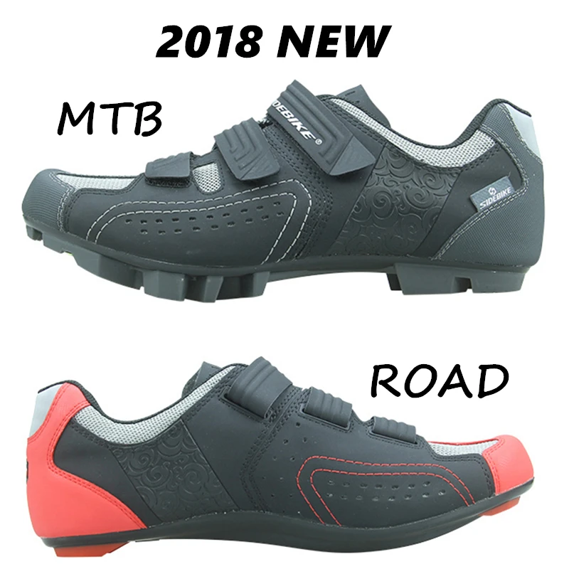 2019 NEW cheap bicycle Road lock shoes professional riding wear-resistant breathable MTB self-locking Free shipping DH AM |