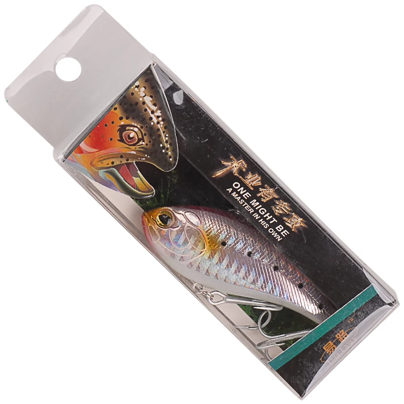 

Smart Lure 68mm 23g VMC Treble Hook 3D Eyes VIB Fishing Lure Isca Artificial Baits Leurre Souple Fishing Wobblers Bait Feeder