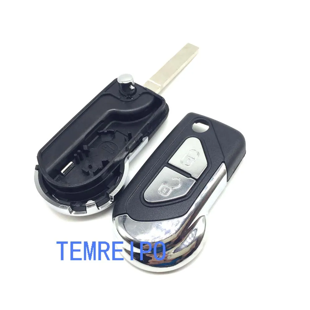 Сменные ключи для peugeot citroen 2 кнопки дистанционного ключа c1 c2 c3 c5 c4l 207 307 308 407 fob Blade