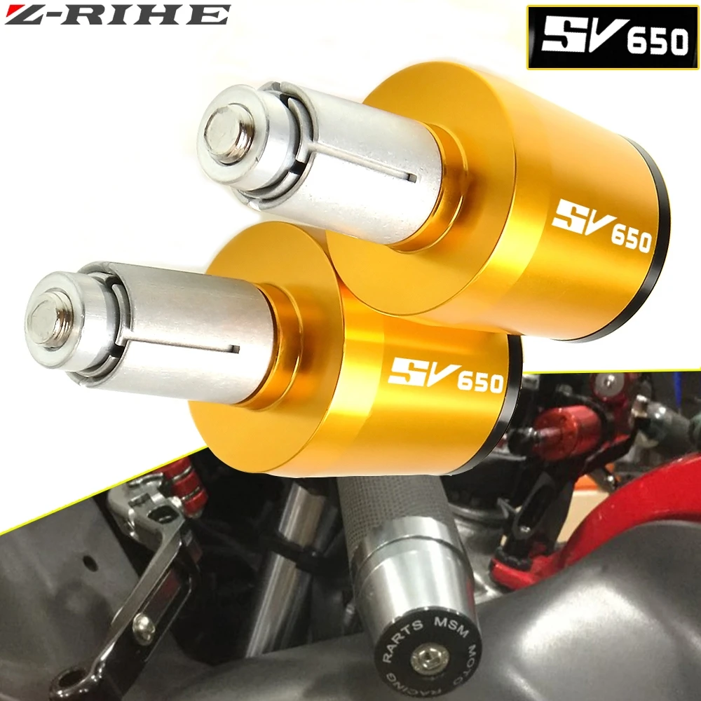 Для Suzuki SV650 SV 650 CNC 22 мм ручки руля рукоятка Стержень Крышка Заглушки для SV650S S 1999