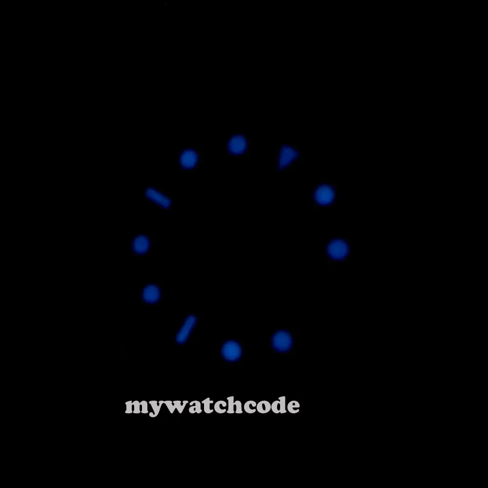 31 3 мм черный световой Дата часы циферблат для ETA 2836 Движение 21|watch mk|watch bathwatches blue dial