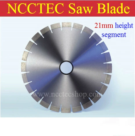 [21mm height segment] 16'' TOP quality diamond saw blade | 400mm concrete cement road bridge cutting plate