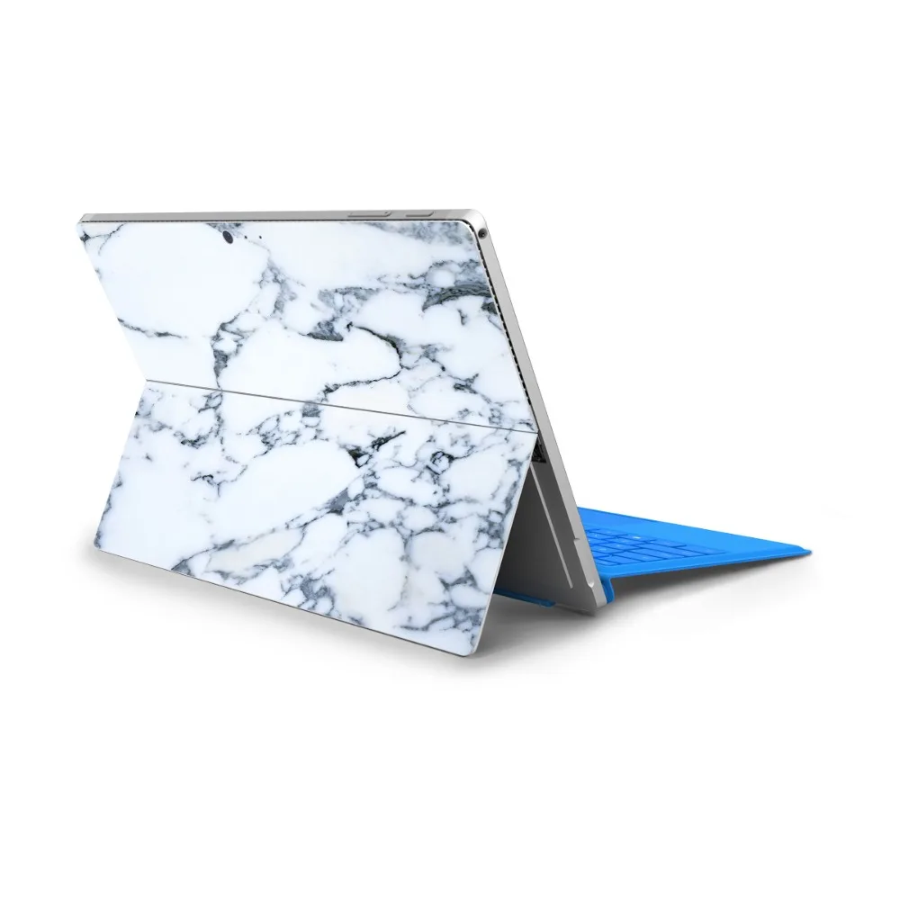 Новая черная мраморная виниловая наклейка s для microsoft Surface Pro 6 полное заднее покрытие наклейка для ноутбука для Surface Pro 4 5