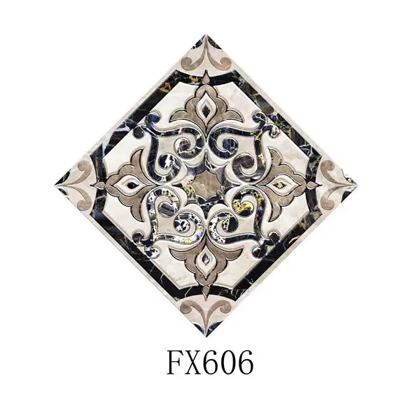 FX606 10*10 см* 10 шт. 3D Европейская напольная плитка диагональная Настенная Наклейка Гостиная Ванная Кухня Плитка плакат износостойкий пол художественная роспись - Цвет: FX606